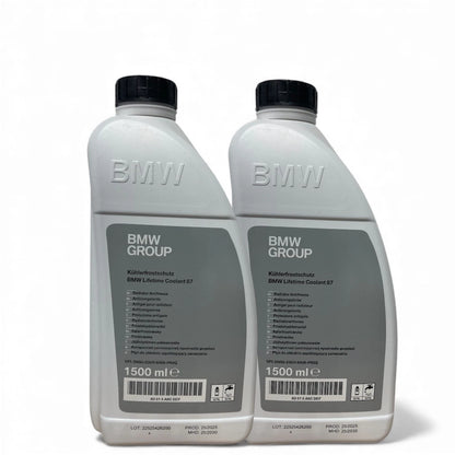 Genuine BMW Coolant Concentrate 1500ml per Bottle (Blue / Green) (1,2,3,Full Box of 8)