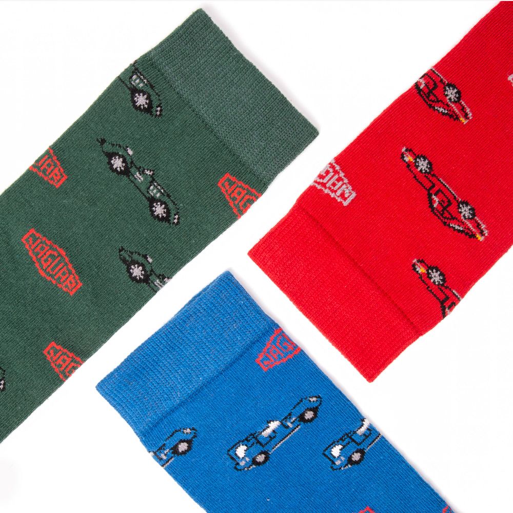 Jaguar Heritage Socks 3-Pair Gift Set