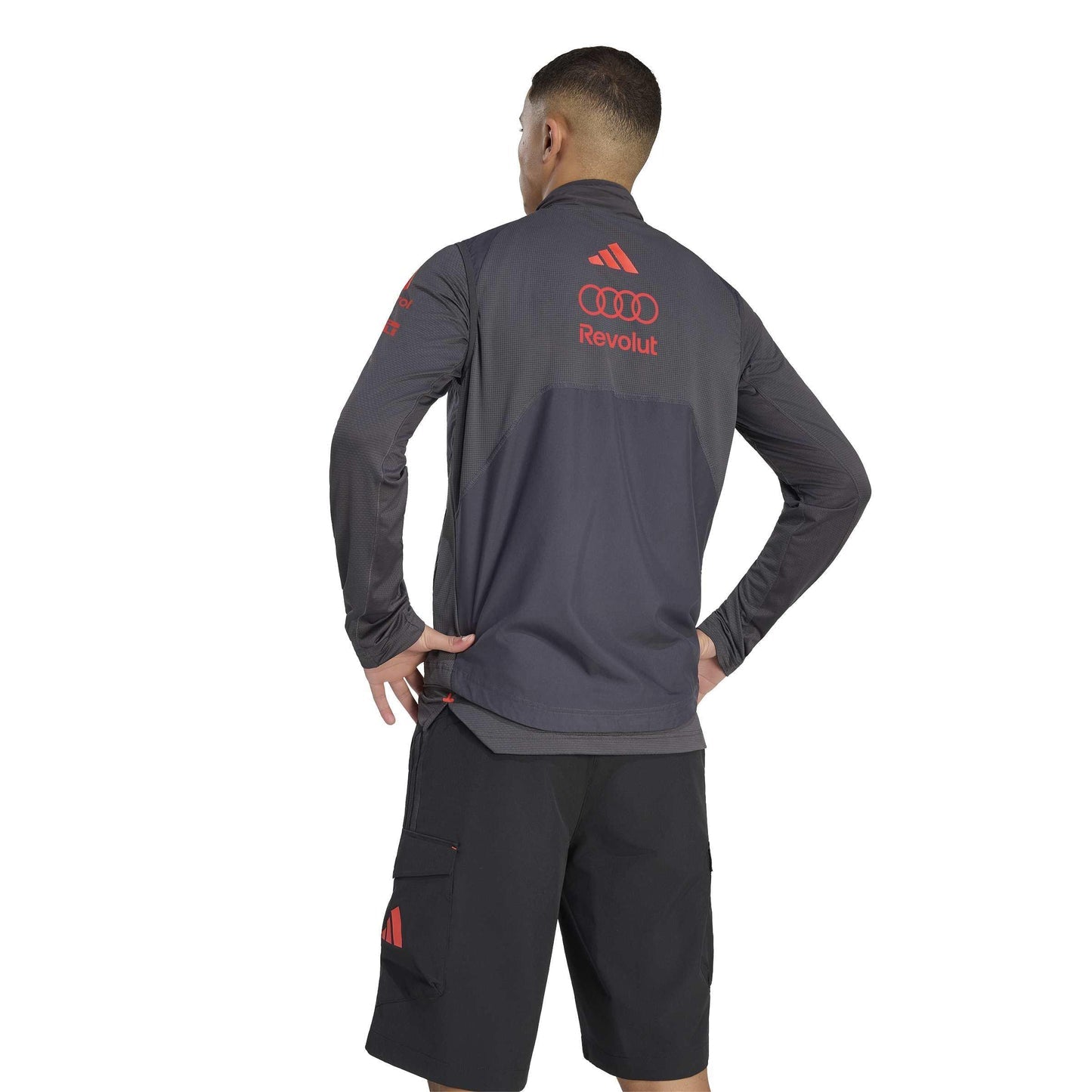 Audi F1 Mechanics Padded Vest Mens