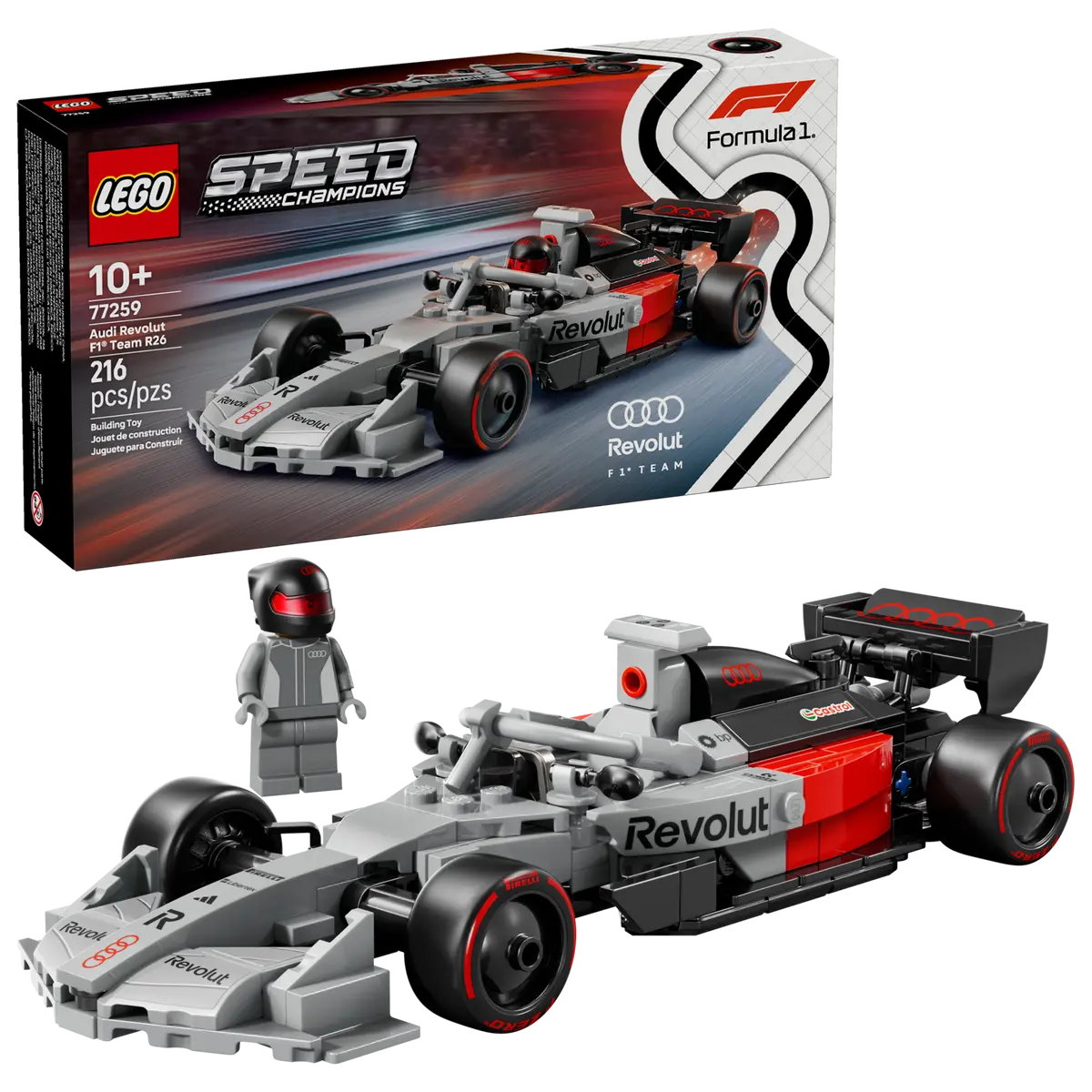Lego Sp Champ Audi Revolut F1® Team R26 Race Car