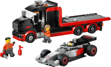 Lego City Audi F1® gr/red/bl with F1® D. Truck bl