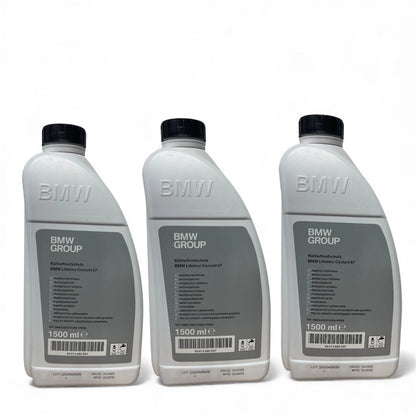 Genuine BMW Coolant Concentrate 1500ml per Bottle (Blue / Green) (1,2,3,Full Box of 8)