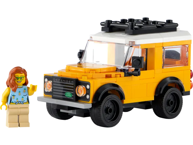 Land Rover Classic Defender Lego - Yellow