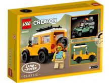 Land Rover Classic Defender Lego - Yellow