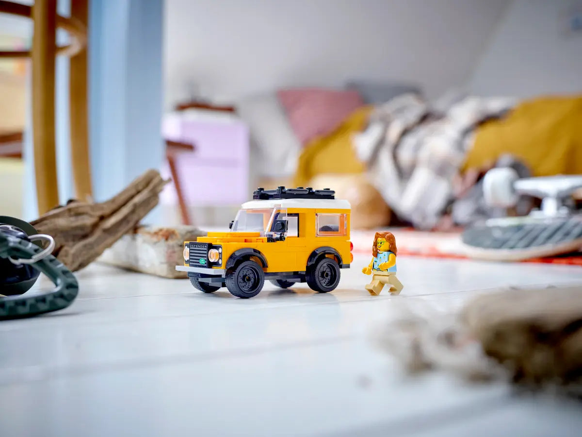 Land Rover Classic Defender Lego Yellow – Stratstone Shop