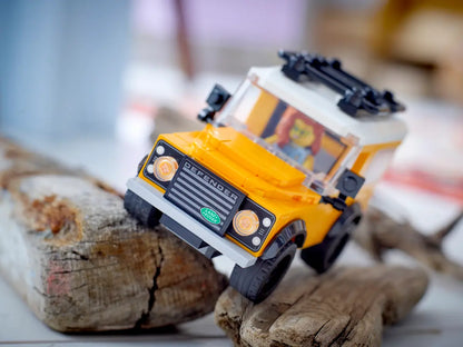 Land Rover Classic Defender Lego - Yellow