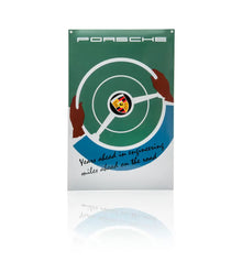 Porsche Classic Enamel Sign – ‘Years Ahead In Engineering’