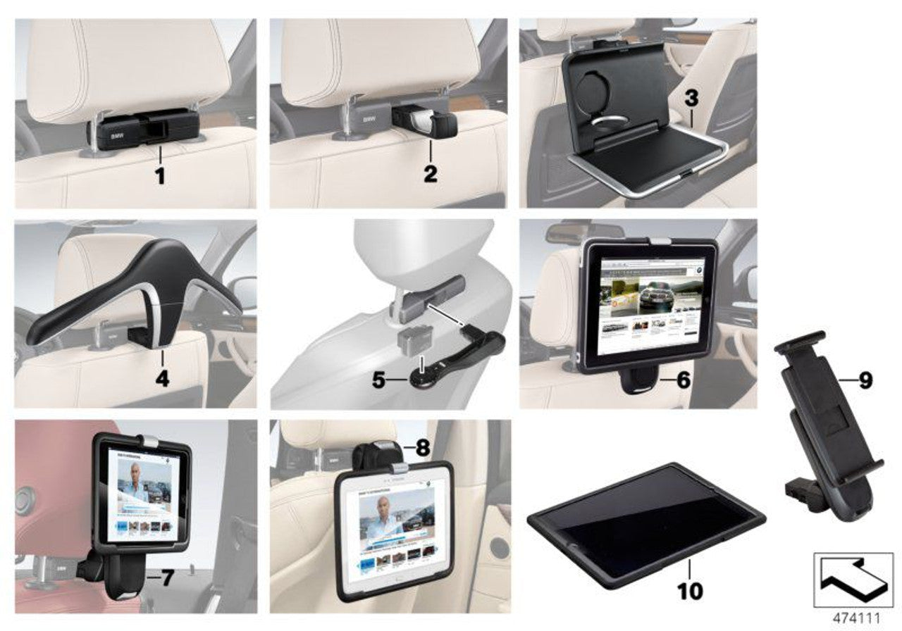 BMW Safety Cover Protector Case For Apple iPad Pro 9.7"