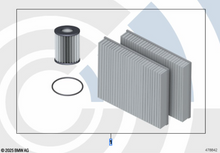 Genuine BMW Minor Service Kit 88002449249 (F Gen 5,6) N47/N57