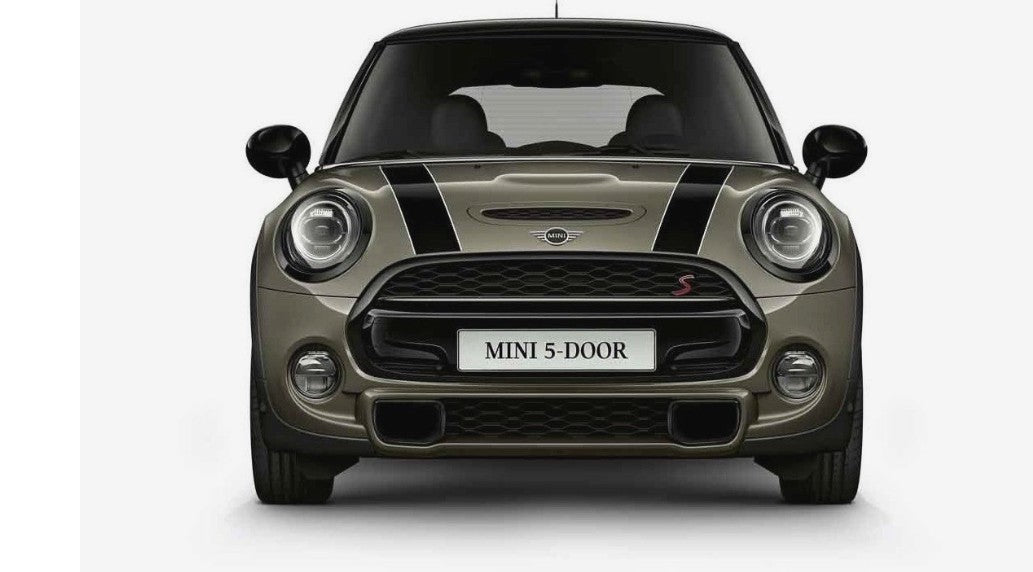 MINI Genuine Front Bumper Frame Moulding For Grille Black 5 Door F55 Hatch