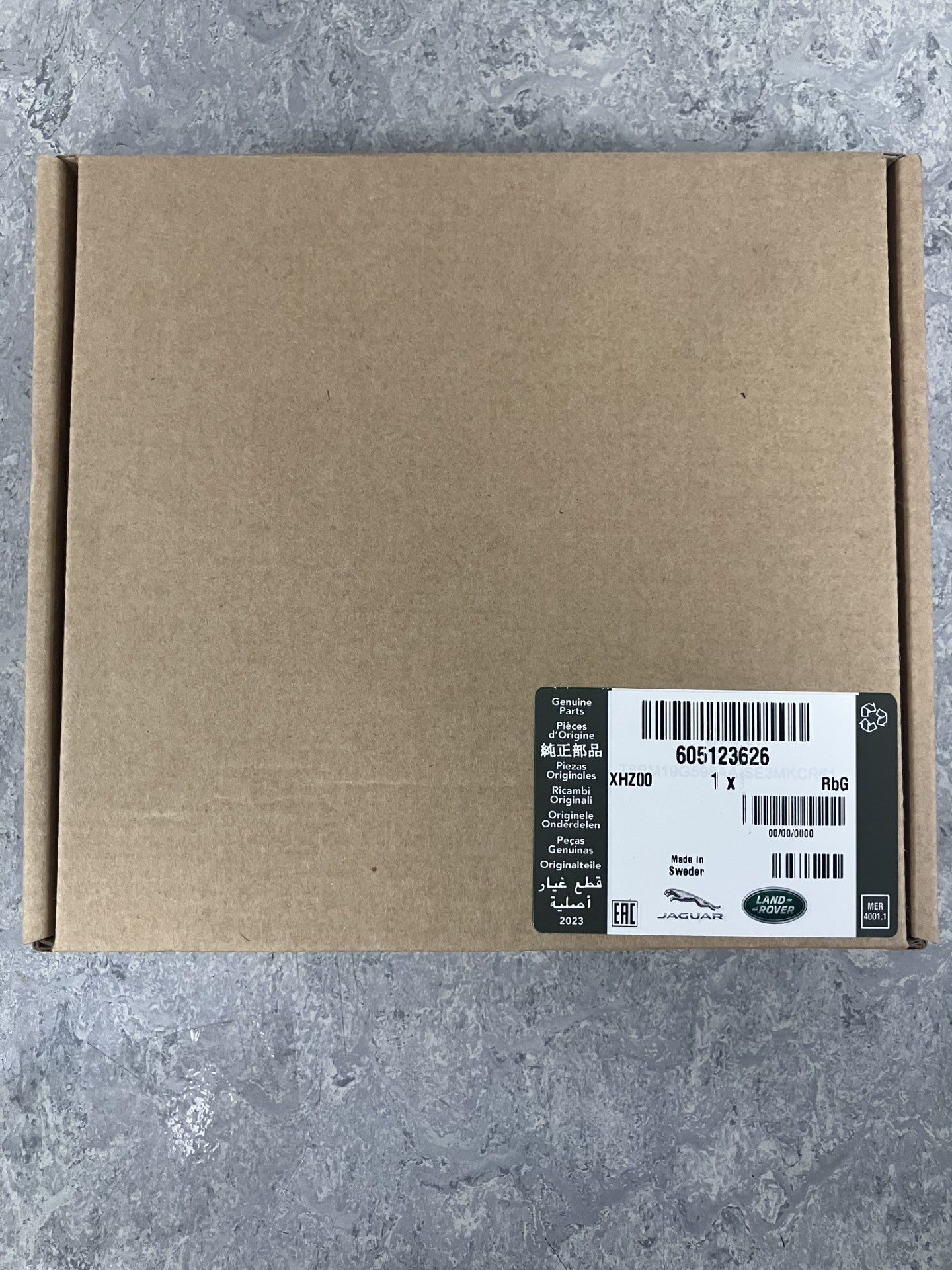 Land Rover Defender Spare Wheel Lock - Gloss Black