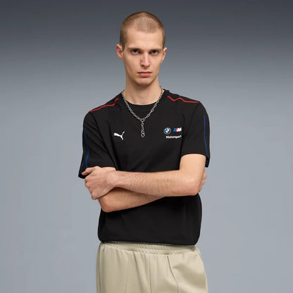 Genuine BMW M Motorsport Sportswear MT7 Tee (Black / White / Pro Blue)