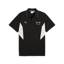 Genuine BMW M Motorsport Sportswear Polo - Black / Cloudspun Pro Blue / White