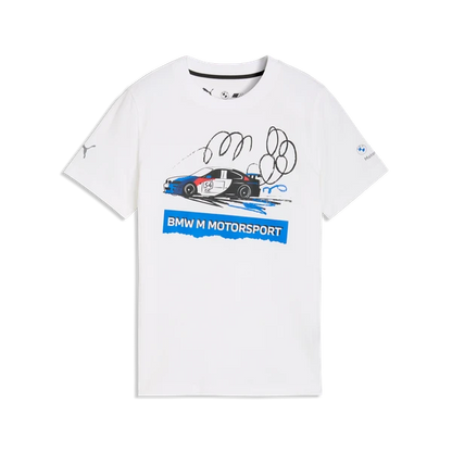 Genuine BMW M Motorsport Kids Sportswear Car Graphic Tee
