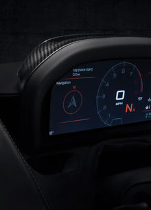 McLaren 720s Satin Visual Carbon Fibre Race Cluster Bezel
