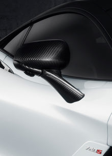 McLaren 720s Gloss Visual Carbon Fibre Mirror Covers