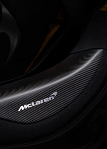 McLaren 750s Satin Visual Carbon Fibre Sill Covers
