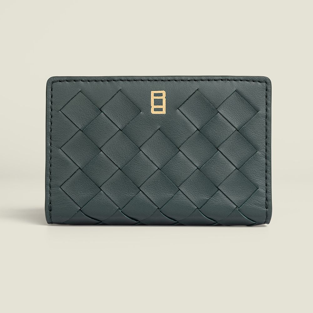 Range Rover - Leather Woven Card Holder