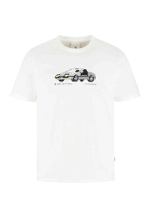 BMW T-Shirt Z1 Pixel Print Unisex - White