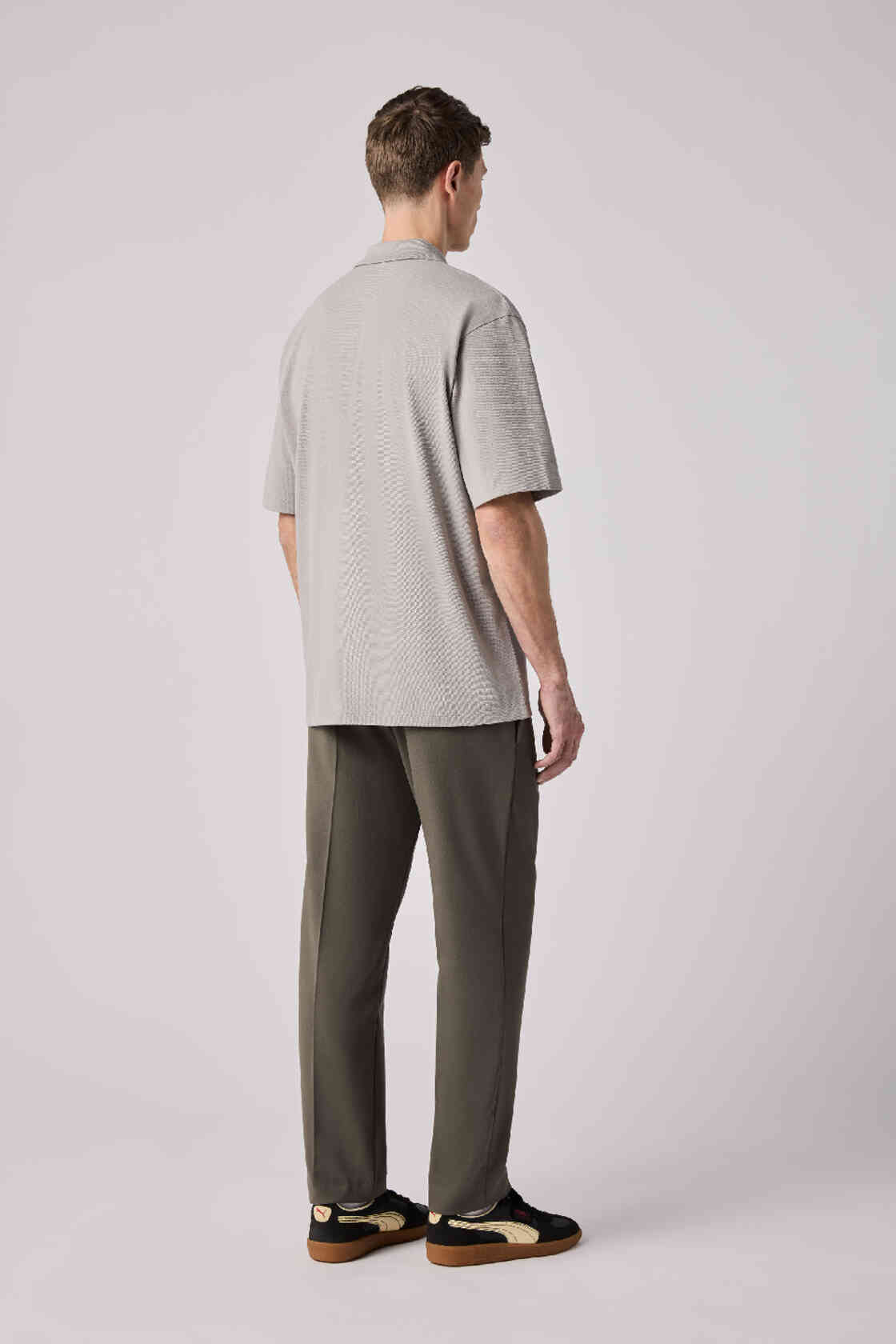 BMW Poloshirt Z1 Pixel Car Oversized Grey