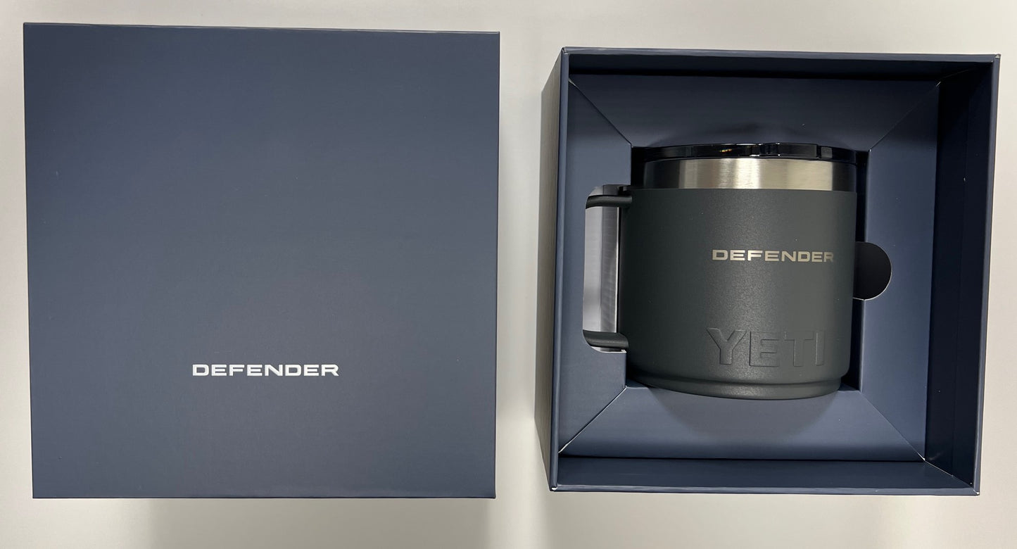 Defender x YETI Stackable Mug 14oz/414ml in Charcoal