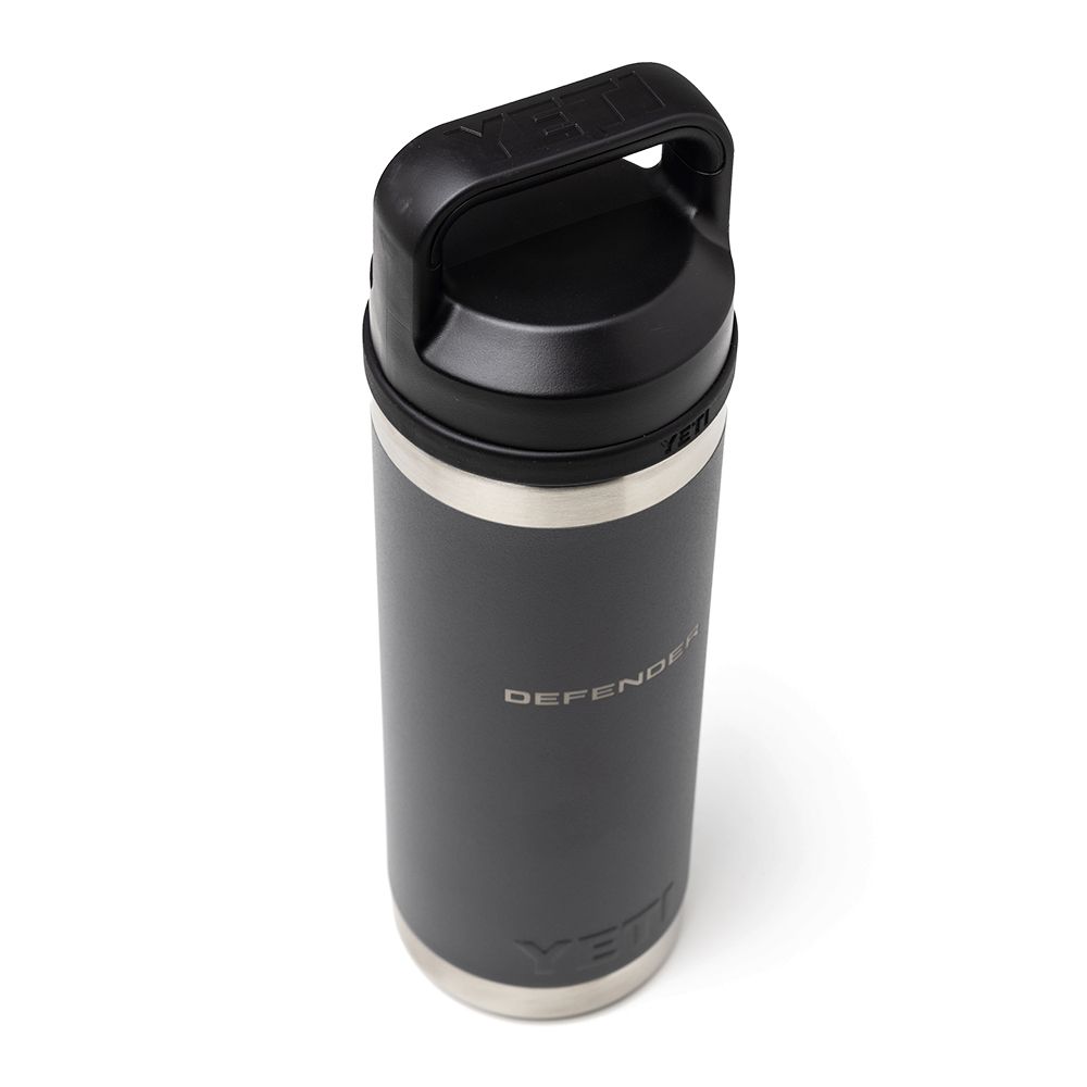 Defender x YETI Rambler Bottle 18oz/532ml in Charcoal