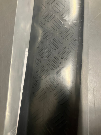 Land Rover Defender Rear Scuff Plate - Bright,Black or Black Chequered Finish