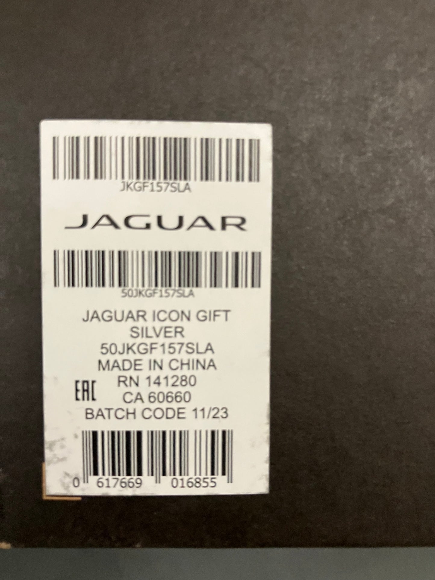 Jaguar Design Icon Model choose either - Hakuba Silver - Black or Bronze Atlas