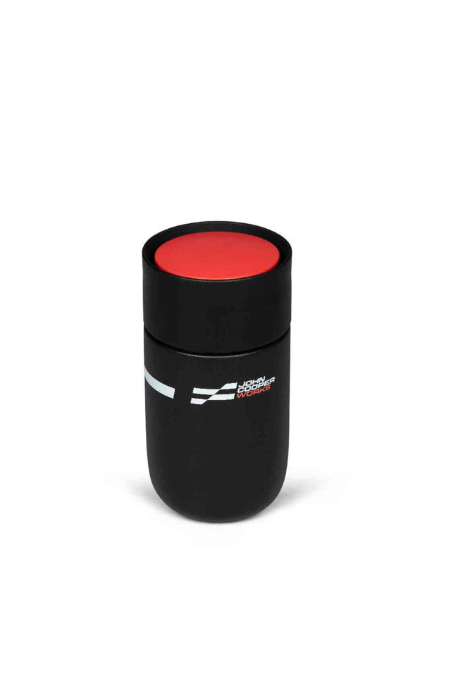 MINI Genuine JCW Logo Travel Mug Black 300ml 0.3L Double Walled