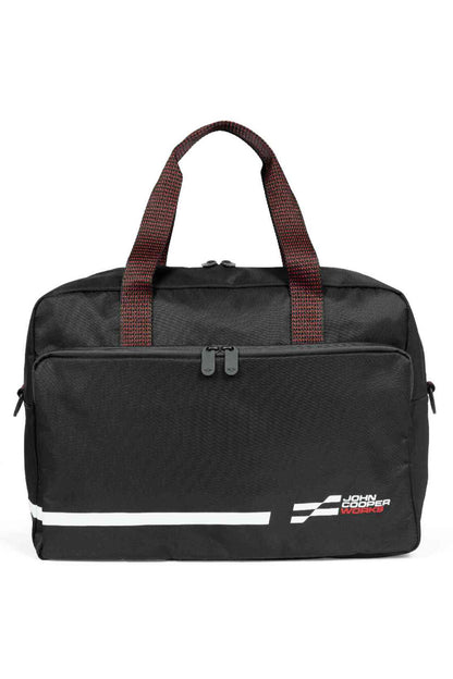 MINI Genuine JCW Logo Traveller Bag Black 28.5L Shoulder Strap