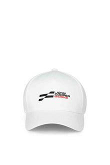 MINI Genuine JCW Logo Baseball Cap White Hat Panel Snapback