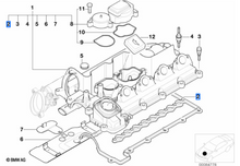 Genuine BMW M47 Rocker Cover Gasket