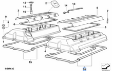 Genuine BMW M60 Rocker Cover Gasket Kit