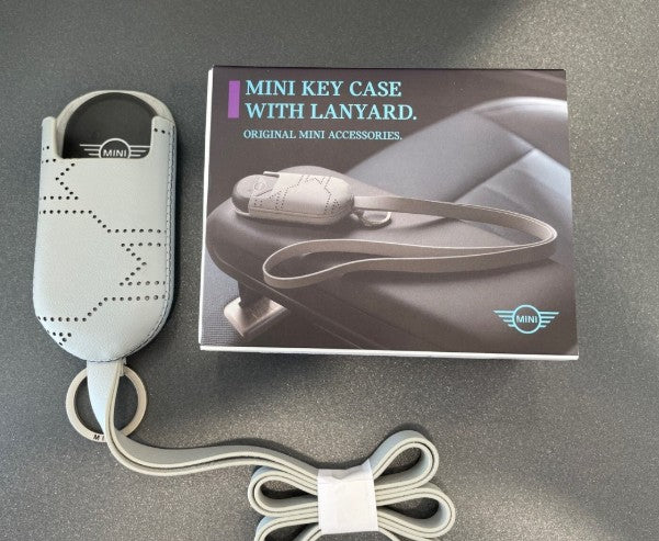 MINI genuine key case with lanyard.