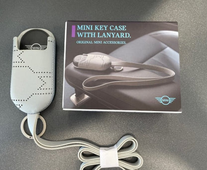 MINI genuine key case with lanyard.