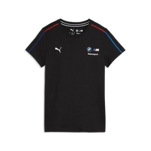 Genuine BMW M Motorsport Women's T Shirt Relaxed Fit (Black / White)
