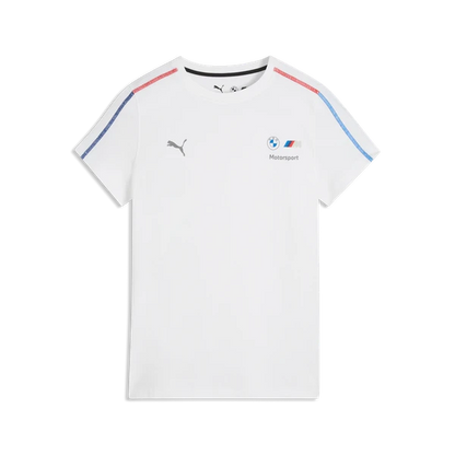 Genuine BMW M Motorsport Women's T Shirt Relaxed Fit (Black / White)