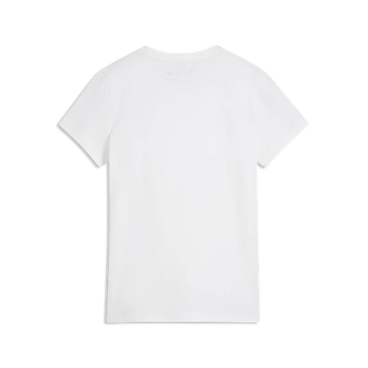 Genuine BMW M Motorsport Women's T Shirt Relaxed Fit (Black / White)