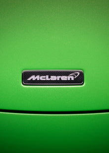 McLaren 650s Gloss Carbon Fibre McLaren Bonnet Badge