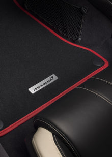 McLaren 570s Black Branded Floor Mats