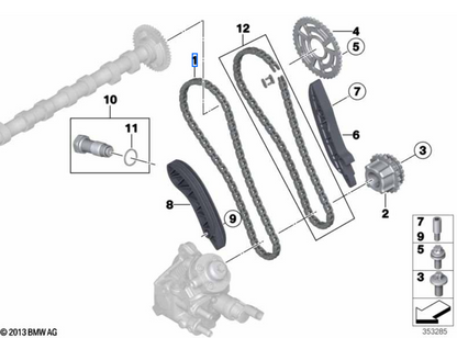 Genuine BMW Timing Chain Kit for N47 Engines Upper and Lower