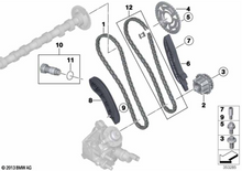 Genuine BMW Timing Chain Kit for N57 Engines Upper and Lower Chain