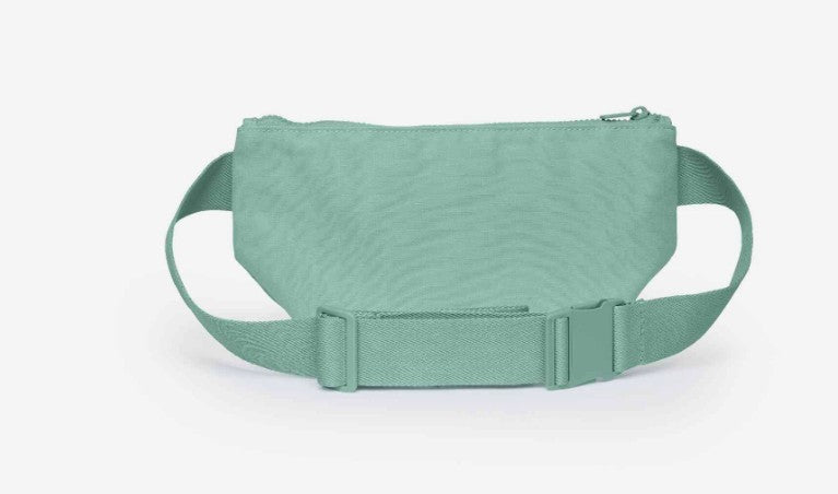 MINI genuine Wordmark Cross Body Bag Ocean Wave Green