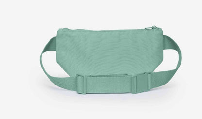 MINI genuine Wordmark Cross Body Bag Ocean Wave Green