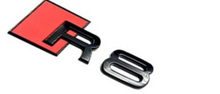 Audi R8 Rear Black Badge