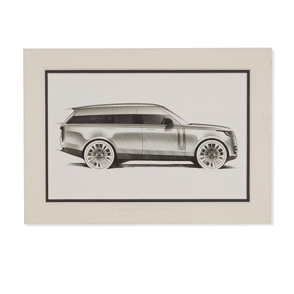 Range Rover Sketch Artwork