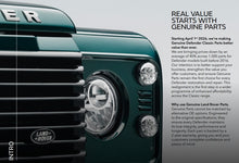 Land Rover Classic Defender Parts - Reduced Price