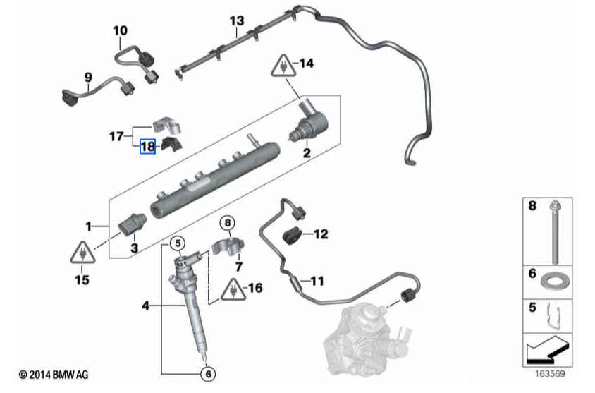 Genuine BMW Decoupling Elements - Pack of 2