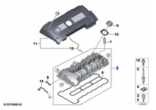 Genuine BMW N54 Rocker Cover 11127565284