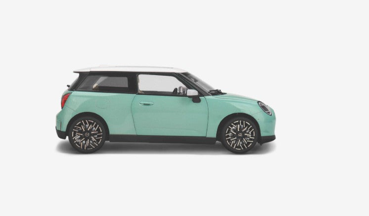 MINI genuine Cooper SE Ocean Wave Green model